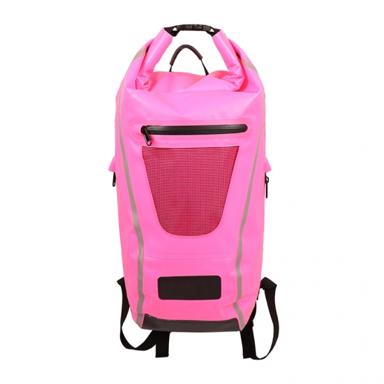 Pink Outdoor Dry Backpacks