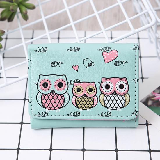 Multicolor Leather Girls Wallets
